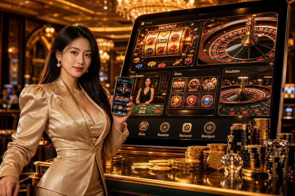 mclub7 platform kasino live dealer